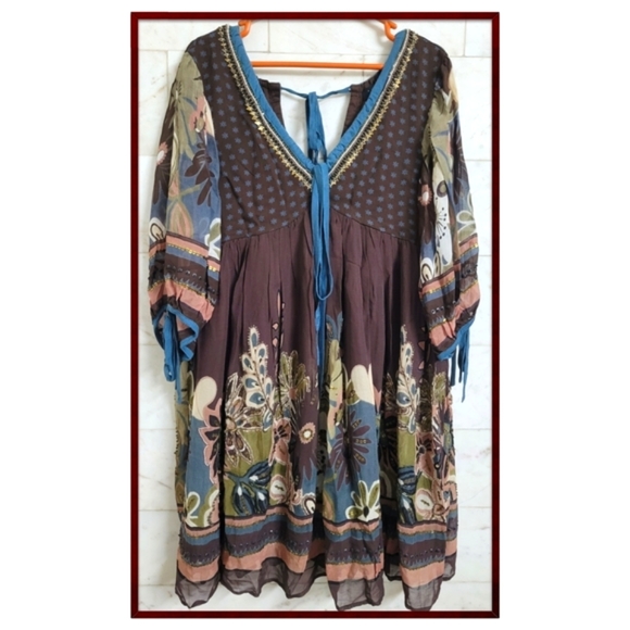 Dresses & Skirts - 🌷Embellished Bohemian Dress🌷